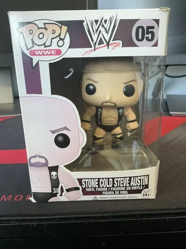 Funko Pop! Vinyl: WWE - Stone Cold Steve Austin #05 BOX DAMAGE