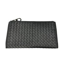 Borsa pochette BOTTEGA VENETA in pelle intrecciata nera