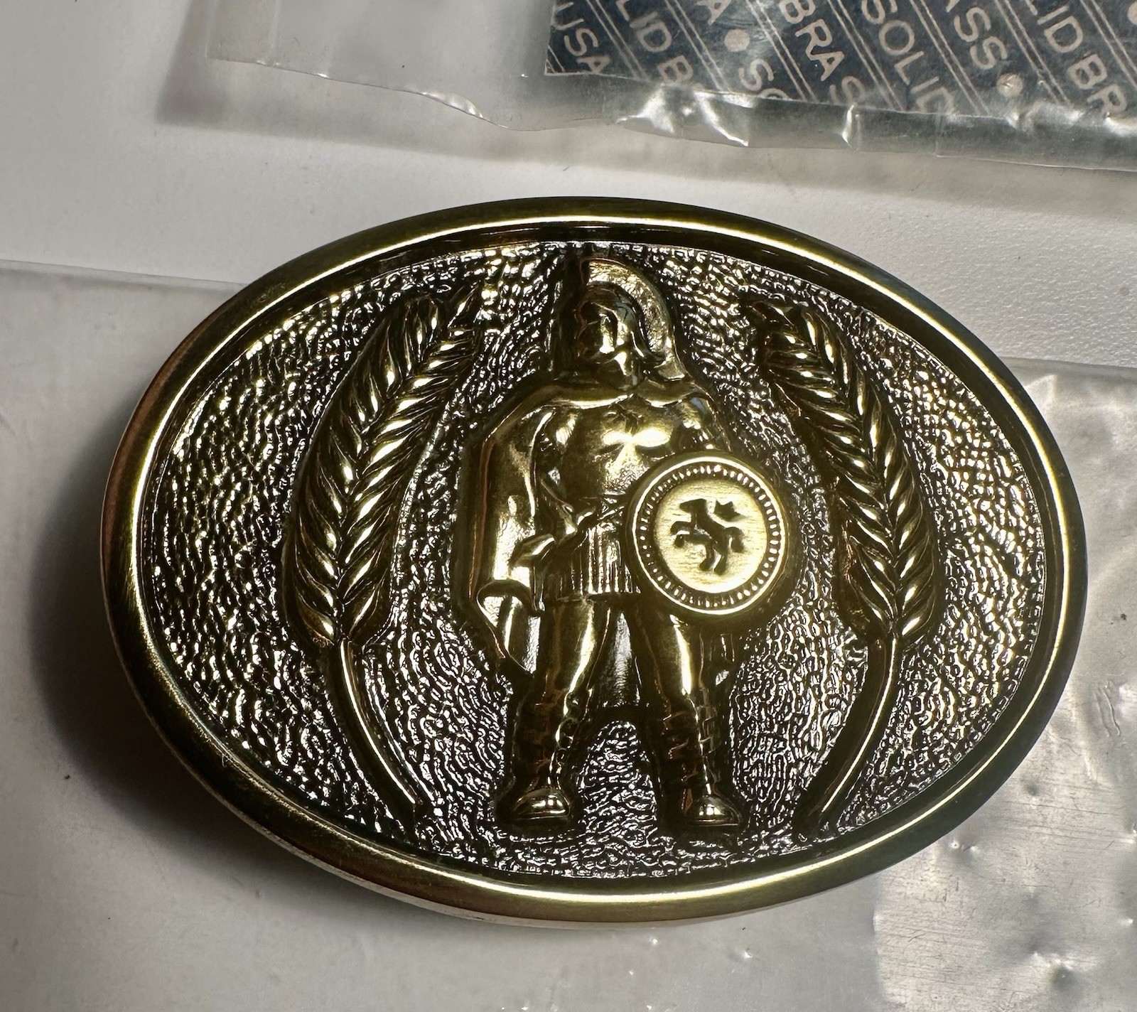 TWO Vintage BTS Basic Tool Supply Brass Buckles W… - image 12