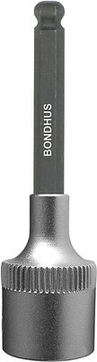 Bondhus 9mm ProHold 3/8" Drive Hex Bit Socket - 6 Inch With ProGuard Finish