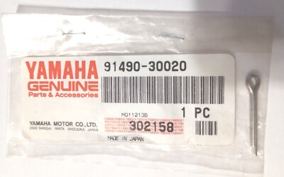 Yamaha YZ250,YZ360,XT600 Cotter Pin NOS 91490-30020 (L-1927) | eBay