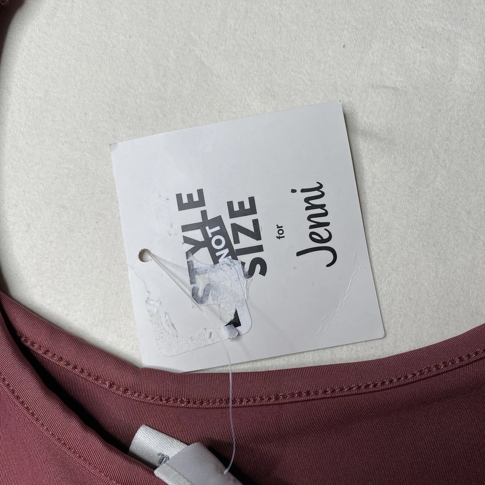 JENNI Style Not Size Corset Bra Crop Top Sunsweet Plum Size XXL. NWT Brand New - Image 2 of 4