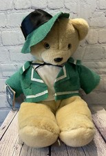 Vtg Graphics International Plush Stuffed Bear Sean From Ireland W/Passport