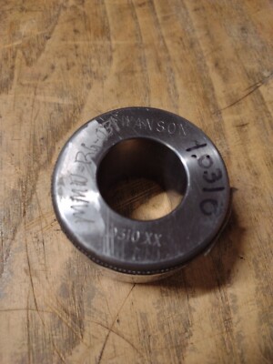 SWANSON 1.0310 XX DIA MASTER RING GAGE BORE SETTING 22JS1060-E4