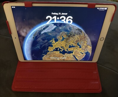 Apple 10.5'' iPad Pro Wi-Fi+Cellular  Tablet 64GB  4G LTE  Gold +Lederschutzhülle