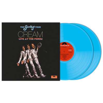 Cream   The Goodbye Tour Live 1968 Limited Edition 2xLP Light Blue Vinyl