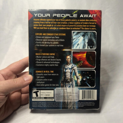 Brand New Sealed Sins Of A Solar Empire  PC, 2008  Game For Windows 690ff568b591ed6a2cb41693