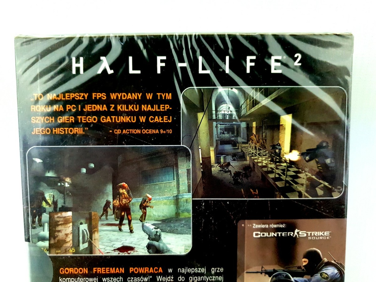 BRAND NEW SEALED HALF LIFE 2 II HALF-LIFE HL2 PC VERY RARE EDITION