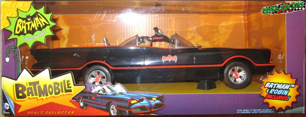 ミニカー BATMAN 1966 TV Batmobile 1/18 Mattel batman-and-robin-1966-tv-
