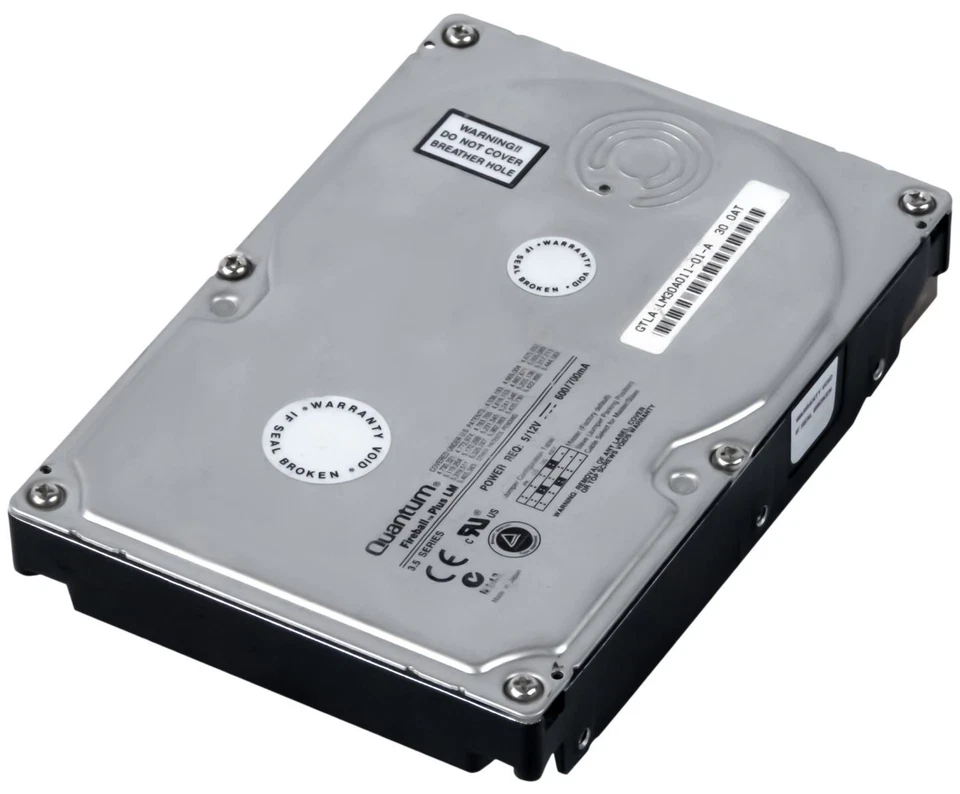 Hard Drive Quantum Fireball Plus LM LM30A011 30GB 7200RPM 2MB ATA 3.5'' Inch - Image 2 of 3