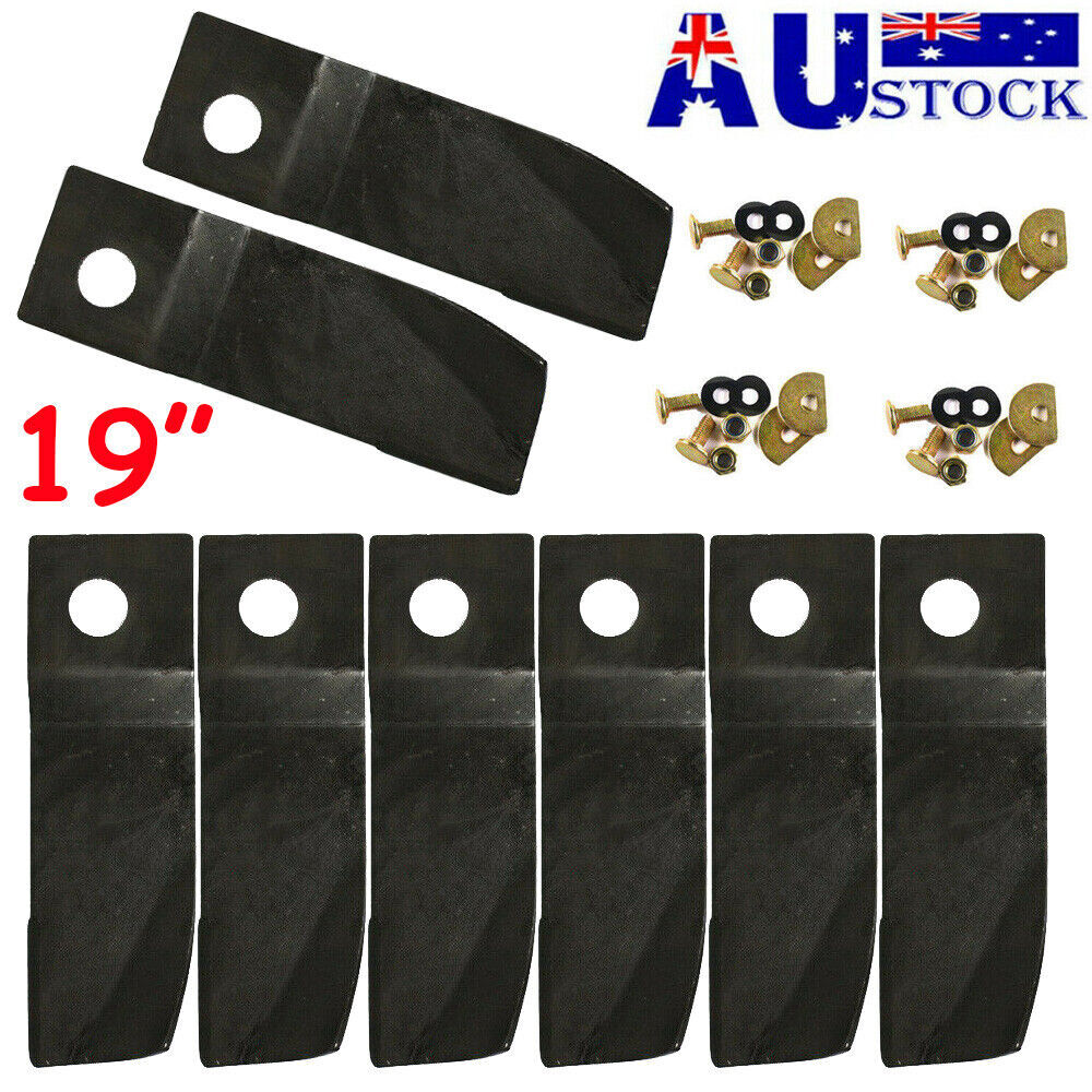 Bulk Lawn Mower Blades & Bolts Kit for 19" Honda HRU196 HRU197 HRU19D