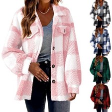 Women's Fashion Jacket Button Plush Blazer