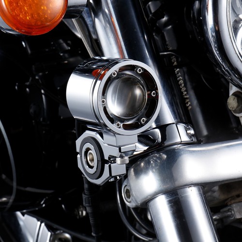 Motorcycle 72W Auxiliary LED Spotlight Low & High Beam for 39mm/1.5'' Forks - Picture 9 of 10