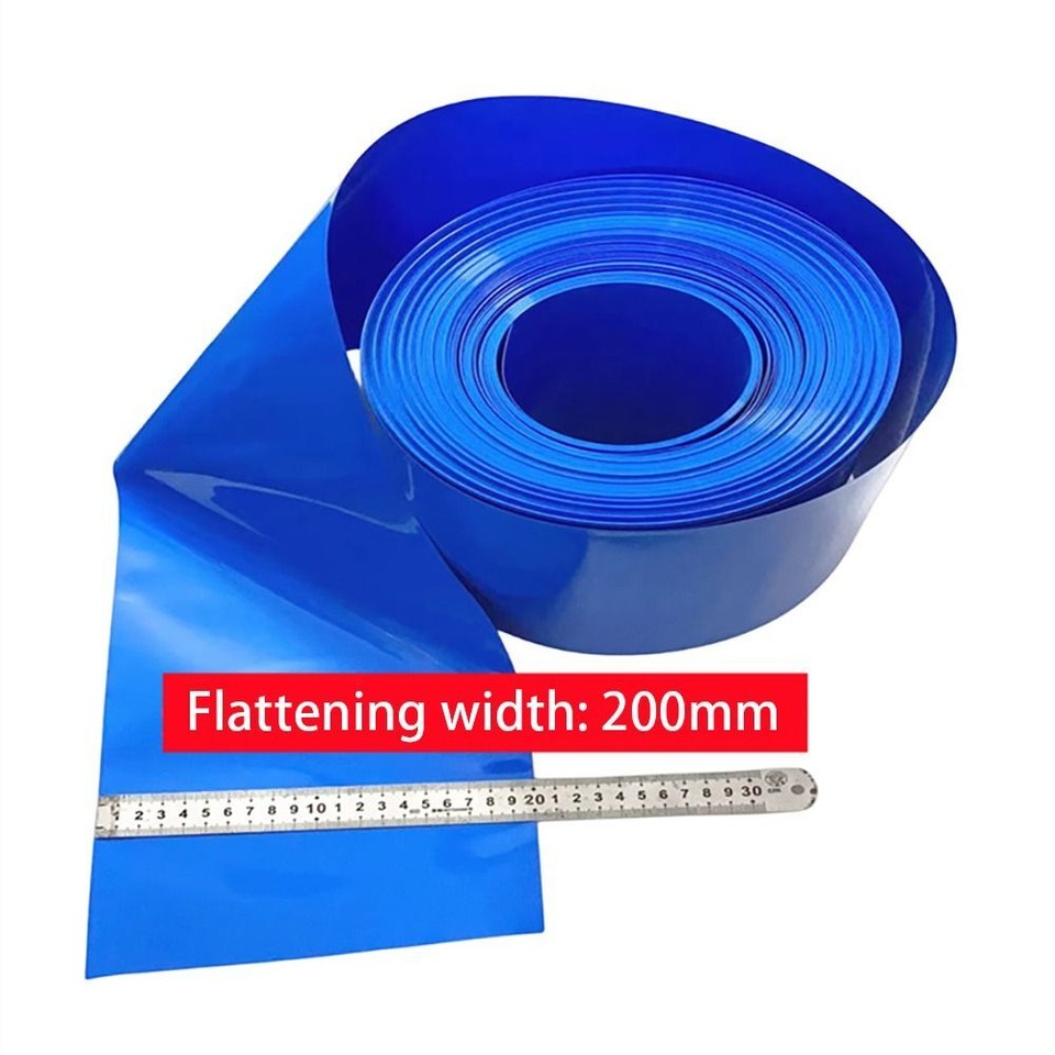 1Meter/Pack PVC Heat Shrink Tube Liion Wrap Tape Sleeves New