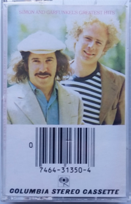 SIMON AND GARFUNKEL - Greatest Hits - Columbia 1972 Cassette Tape
