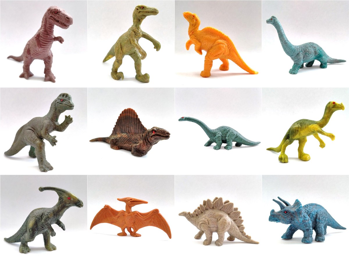 Vintage dinosaurs 1993 Official Jurassic Park Danone Amblin from