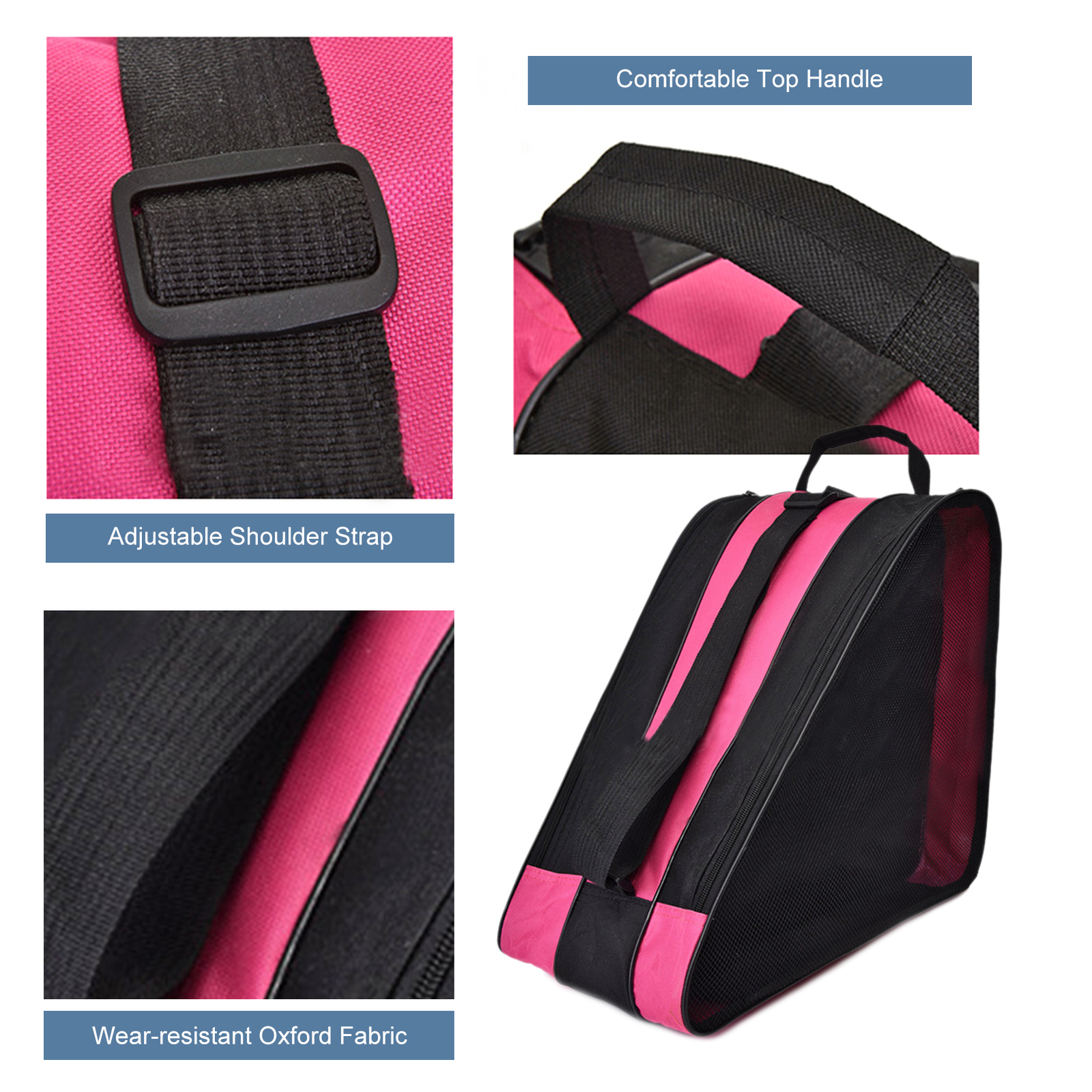 Breathable Skate Carry Bag for Kids Roller Skates Inline Skates Ice