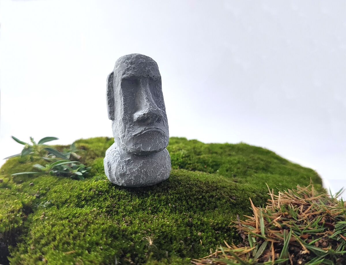 moai face | Pin