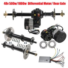 48V 500W 1000W Differential Brushless Motor / Rear Axle/Speed Controller Go Kart