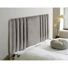 54" Luxury Line Style Headboard In Plush velvet - 3ft 4ft 4ft6 5ft 6ft F&F