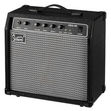 Glarry 40W GBA-40 Electric Bass Amplifier Easy To Use and Portable Black