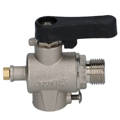 EDELSTAHL WASSERHAHN FÜR GS WARMWASSERENTHÄRTER FILTER 3/8'' BSP TYP ANSCHLUSS