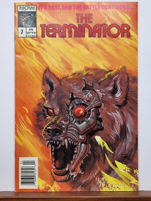 THE TERMINATOR 7 Newsstand 1989 Now Comics 9.0 VF/NM- 4552