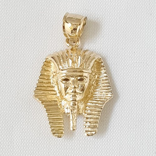 14k Yellow Gold Egyptian King Tut 