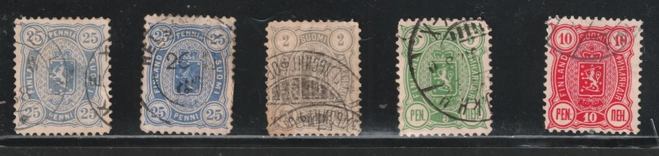 Finland Lot 6 - Postage: (Stamp details below) Scott 2023 Catalog Value $24.40 - Image 3 of 4