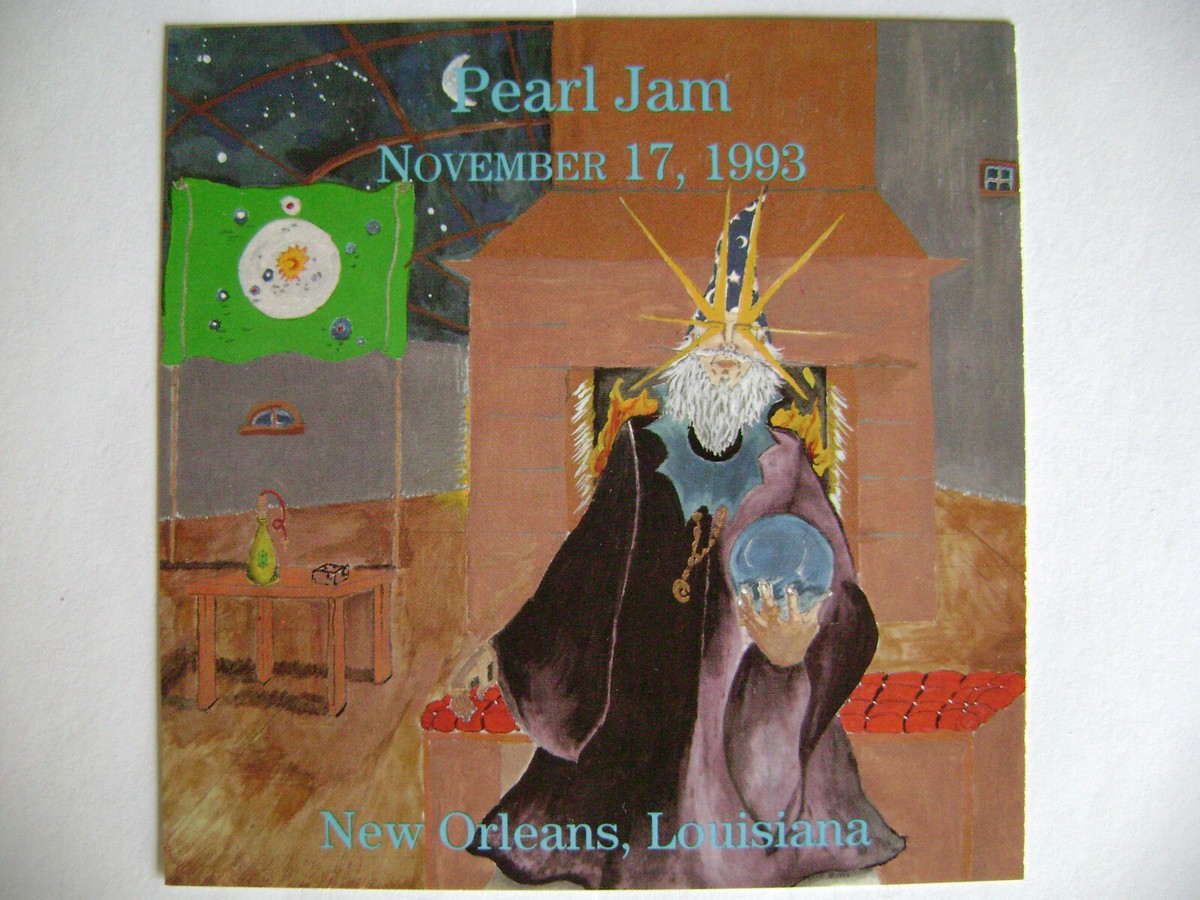 PEARL JAM LIVE 11-17-93 NEW ORLEANS LA CD RARE GERMAN IMPORT
