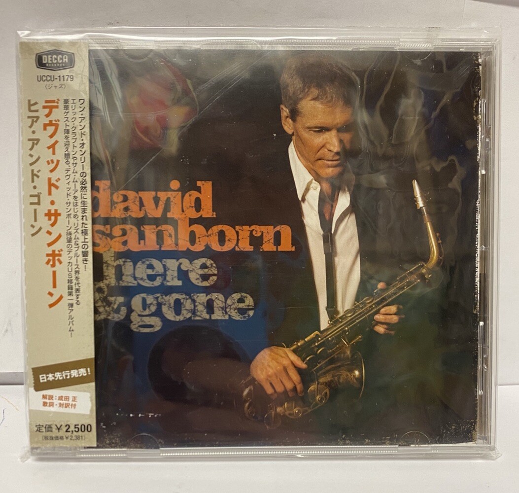 David Sanborn Here & Gone Japanese CD NM UCCU-1179 | eBay