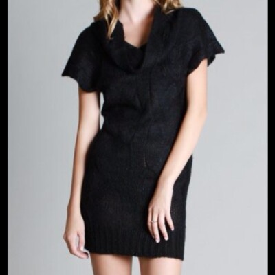 black short winter dress Clothes Short Frock For Winter Look Hot In The Cold With Our Cute Winter  Dresses For Women