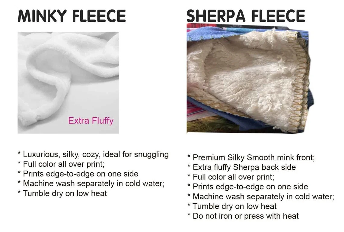 Custom Super Mario Fleece Blanket