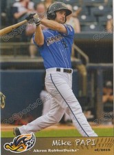 2016 Akron Aeros Mike Papi RC Rookie Cleveland Indians