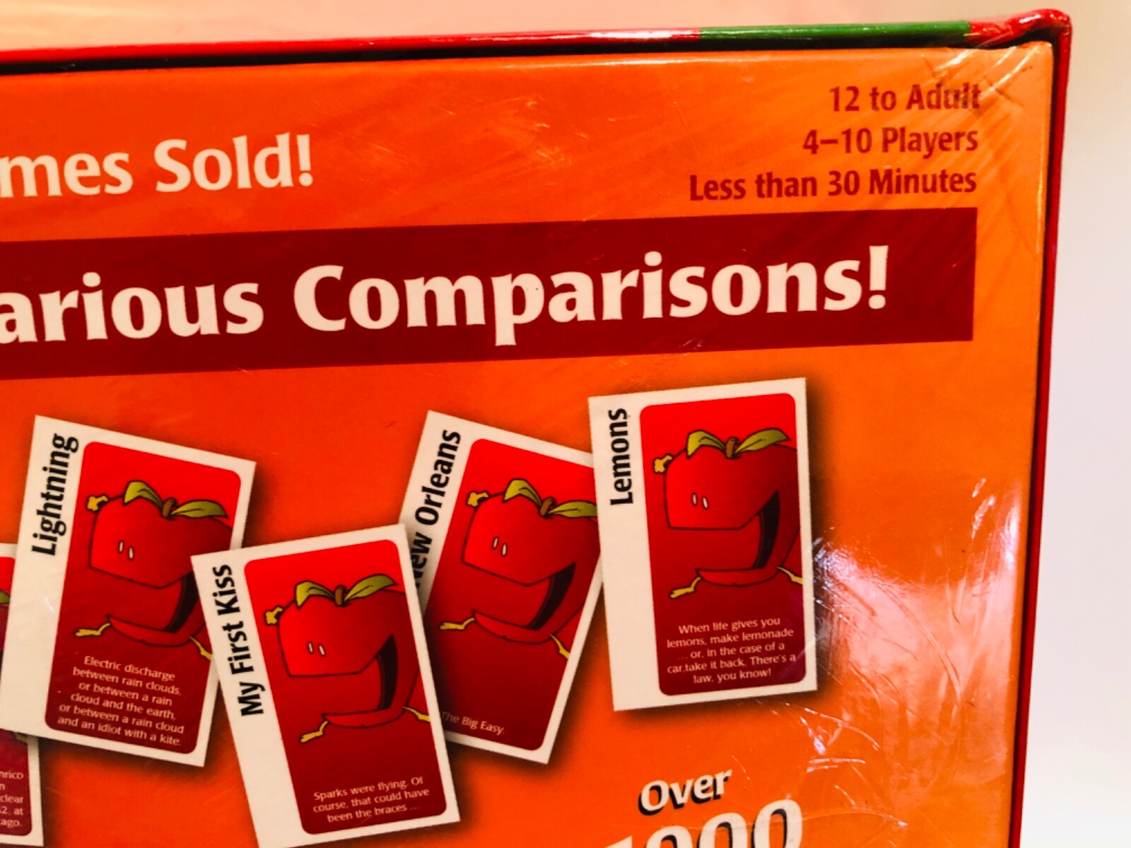 Apples to Apples Family Game Party Box Mattel New Factory Sealed 27084645194 eBay