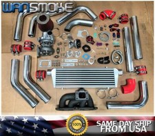 Red 2az-fe 2.4 For Tc Xb Camry Matrix Vibe T3 .63 Turbo Kit Manifold Intercooler