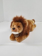 16" Yomiko Classics Male Lion Brown/Tan Plush Stuffed Animal Russ Berrie 