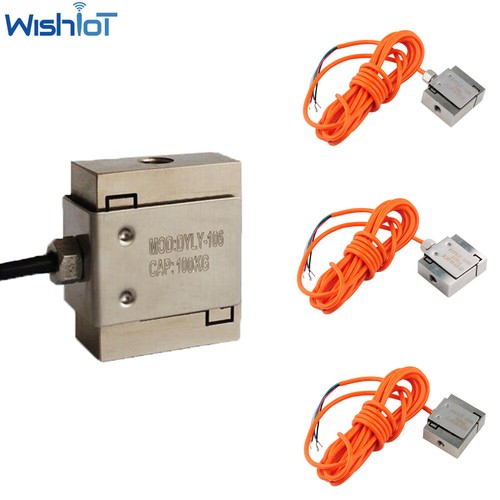 S type weight weighing sensor small Miniature load cell pull push force 0-100kg - 第 1/12 張圖片