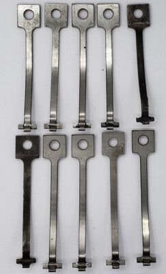 10x Aushebezunge Auswerfer Falzmaschine KBA C101 Druckmaschine