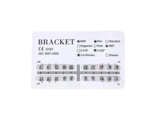 Dental Plus Orthodontics Brackets Braces 3 4 5 hooks Roth .022" slot Mini 20PCS