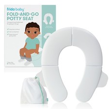 Frida Baby Fold-and-Go Potty Seat  Folding Travel Potty Seat for Boys and