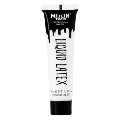 Smiffys Moon Terror Pro FX Liquid Latex, White