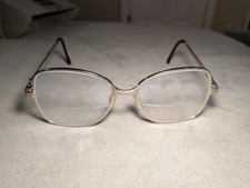 Liberty Optical Vintage Oval Gold Oversized Eyeglasses Frame Model LO60-64 Z87
