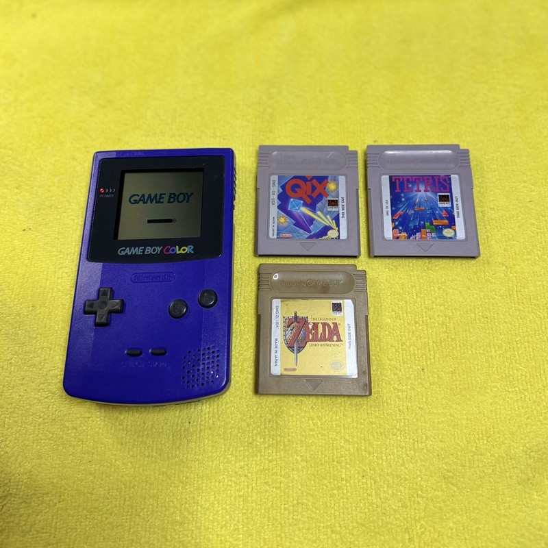 Nintendo Game Boy Color With Games NICE