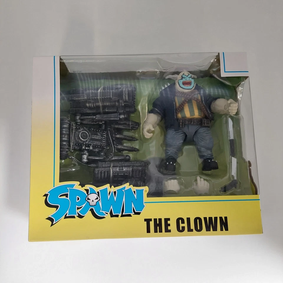 ⭐ Spawn The Clown ⭐ Figur OVP McFarlane Toys 14+ 22 moving Parts Deluxe Figures - Bild 1 von 4