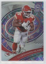 2021 Panini Spectra Psychedelic Prizm 5/5 Clyde Edwards-Helaire #50 0hh2