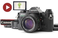 MINT Canon AE-1 Program 35mm SLR Film Camera New FD 50mm f1.4 Lens From JAPAN