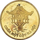 [#138081] Vietnam, 10 Dông, Pagoda, 1989, Saint Petersburg, Proof, Brass, AU(50-