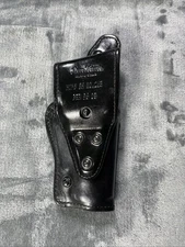 DON HUME Glock POLICE DUTY HOLSTER H738 No 26B BER 96 Left Hand Black Very Good