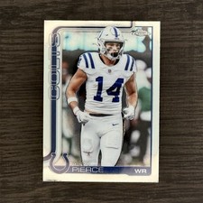 Topps 2025 Chrome Alec Pierce Indianapolis Colts #125 NFL Football Card Base Set